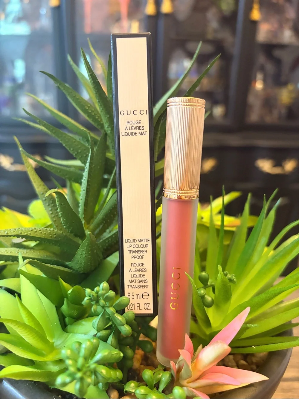 Gucci Liquid Matte Lipstick — #208 They Met In Argentina- NIB